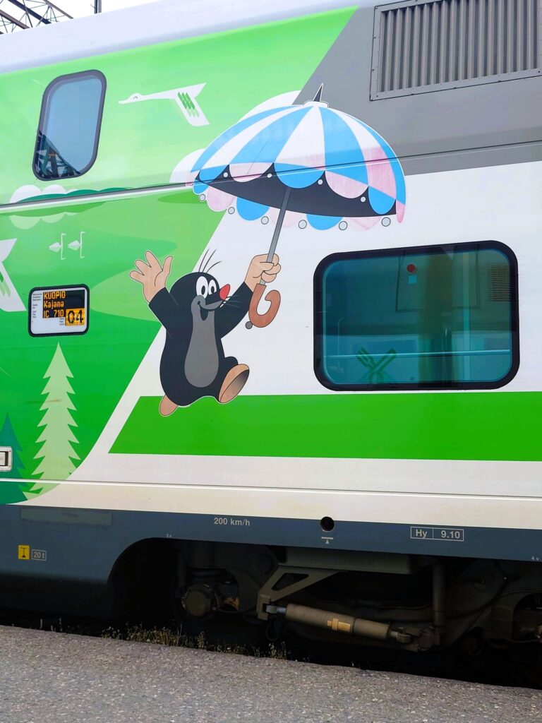 フィンランド鉄道 VR 1キッズルーム車両外観