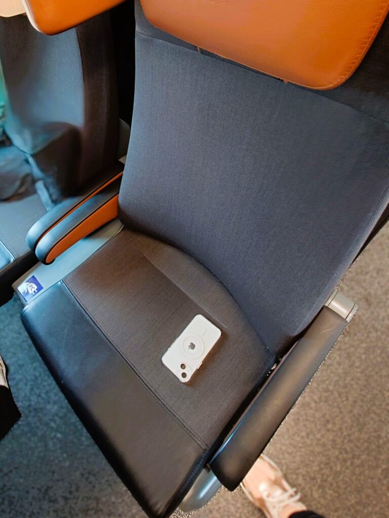 フィンランド鉄道 VR 1等車 座席