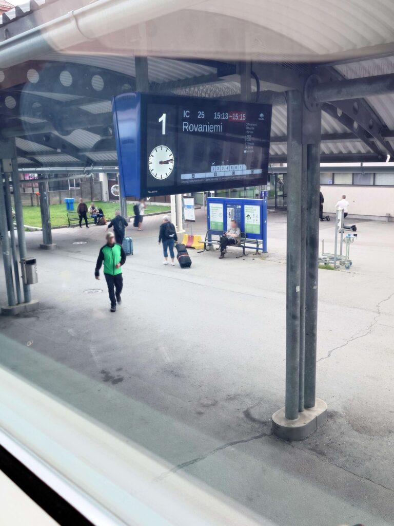 フィンランド鉄道 VR 途中駅