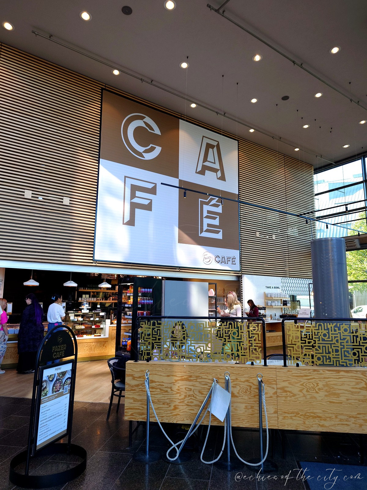 Fazer Caféの店内